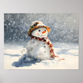 Póster Snowman