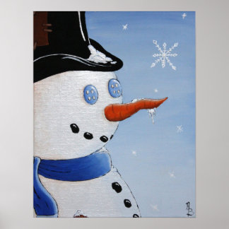 Póster Snowman