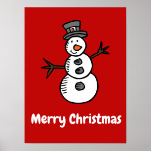 Póster Snowman