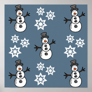 Póster Snowman