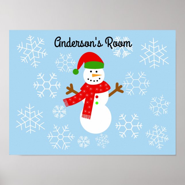 Póster Snowman #2 Poster (Frente)