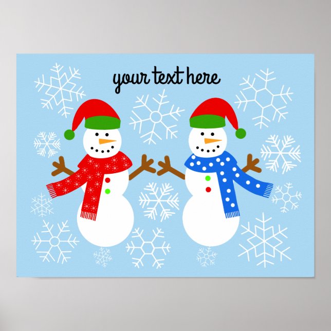 Póster Snowman #3 Poster (Frente)
