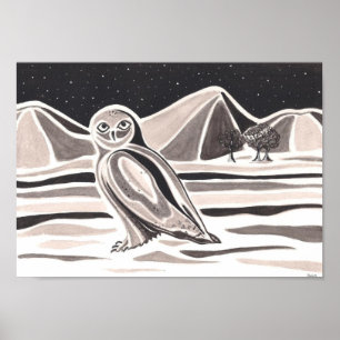 Póster Snowy Owl poster
