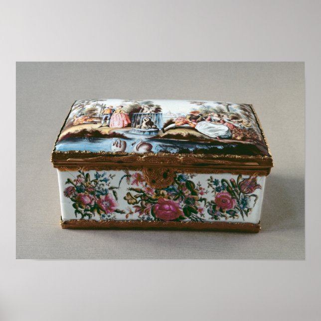 Póster Snuffbox, c.1750 (Frente)