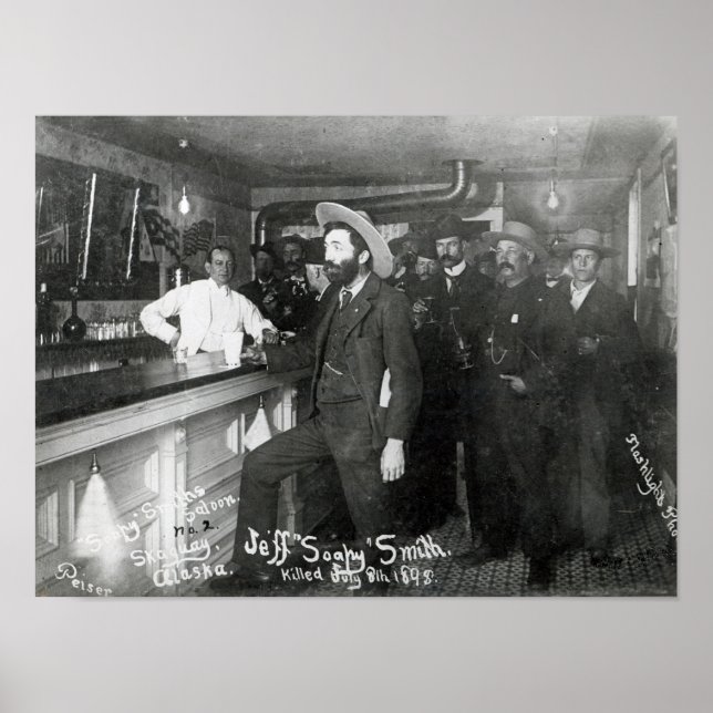 Póster Soapy Smith's Saloon Bar (Frente)