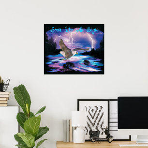 Póster Soar Como Un Poster De Águila
