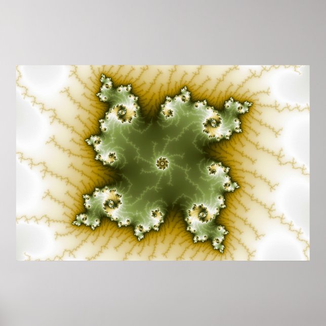 Póster Sober - Poster fractal (Frente)