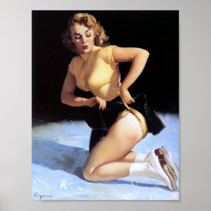 Póster Sobre el alfiler de hielo