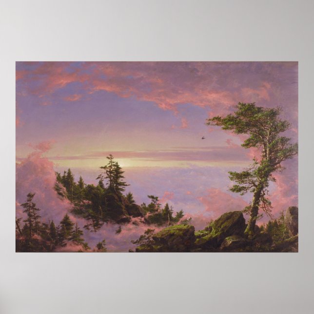 Póster Sobre el Poster de las nubes (Frente)