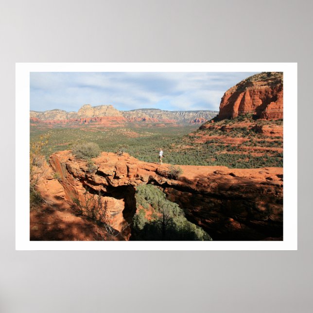 Póster Sobre el puente del diablo (Frente)