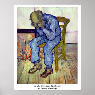 Póster Sobre El Umbral De La Eternidad Por Vincent Van Go