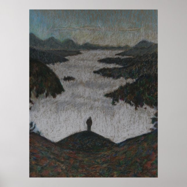 Póster Sobre la niebla (Frente)