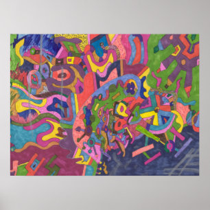 Póster "Sobre la tormenta" 24x18