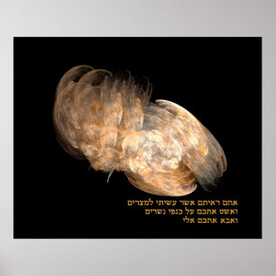 Póster Sobre las alas de Águila