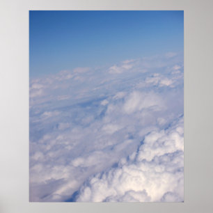 Póster sobre las nubes