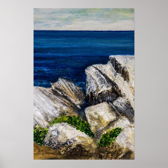 Póster - Sobre Las Rocas (Frente)
