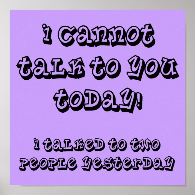 Póster Sobre mi Rótulo de Poster divertida con límite de  (Frente)