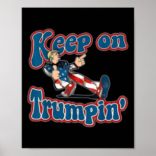 Póster Sobre Trump como presidente 2024