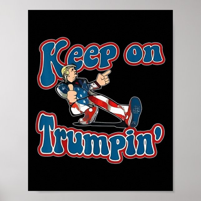 Póster Sobre Trump como presidente 2024 (Frente)