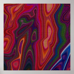 Póster Sobrecarga abstracta