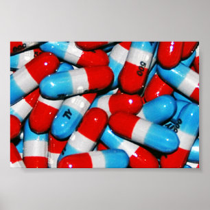 Póster Sobrecarga de la anfetamina