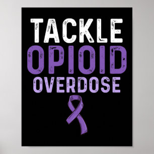 Póster Sobredosificación Opioide Sensibilización Sobreviv