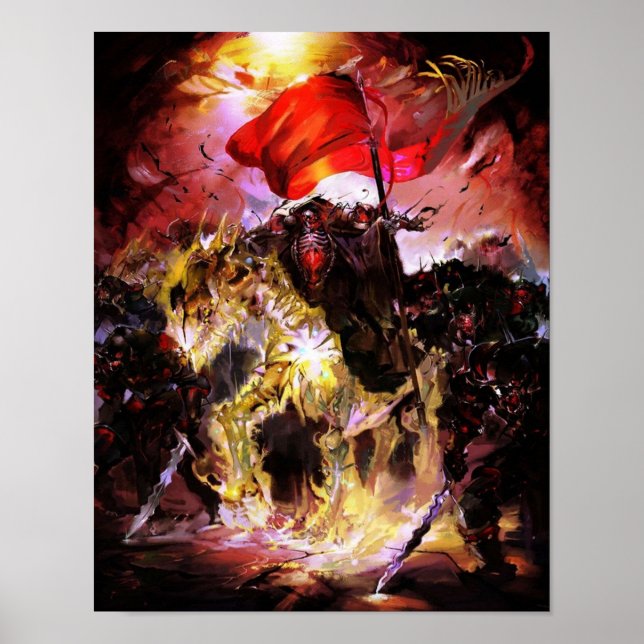 Póster Sobremanente Ejército de Nazarick (Frente)