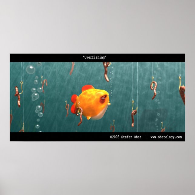 Póster Sobrepesca (Frente)