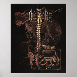 Póster Sobrescribir - Diseño de calzado de Gótico técnico