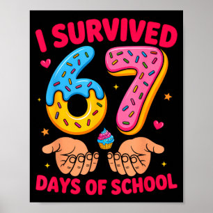 Póster Sobreviví 67 Días De Maestro De Escuela Niños Dive