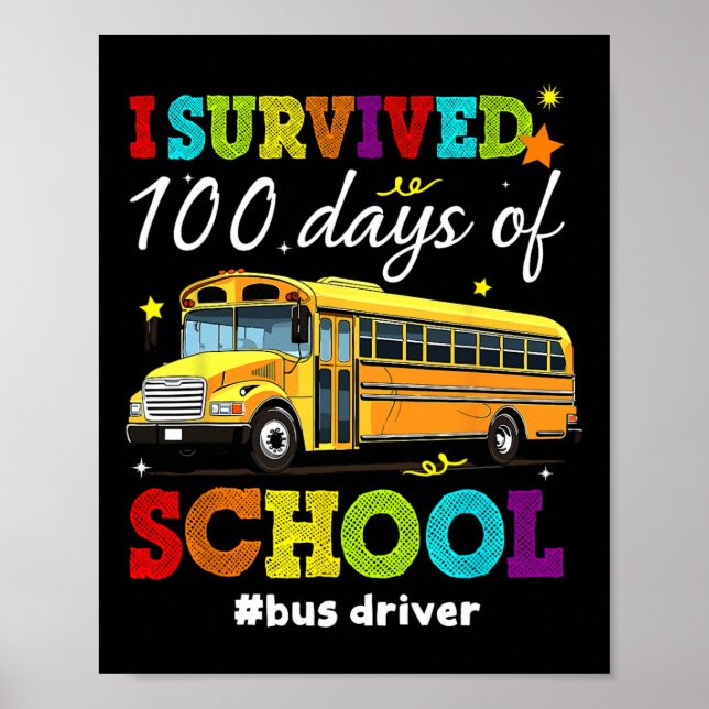 Póster Sobreviví A 100 Días De Chicas Escolares (Frente)