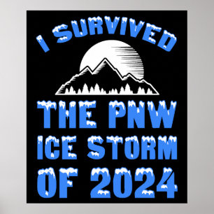 Póster Sobreviví A La Tormenta De Hielo De Papúa De 2024