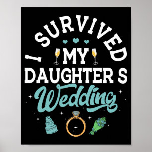 Póster Sobreviví a los padres de los Camisas Bodas de mi