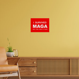 Póster Sobreviví MAGA