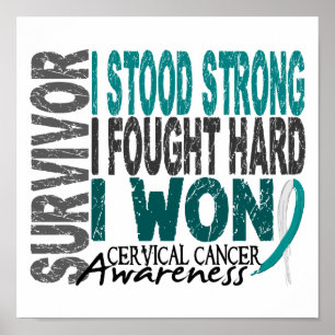 Póster Sobreviviente 4 Cáncer cervical