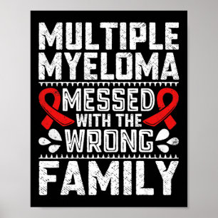 Póster Sobreviviente de cáncer de sangre Mieloma Plasmáti