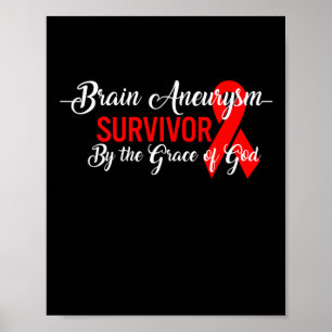 Póster Sobreviviente de conciencia de neuralismo por Dios