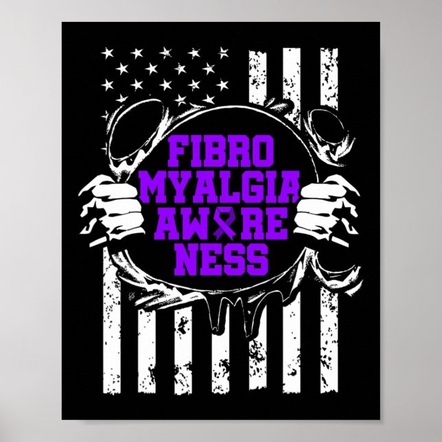 Póster Sobreviviente de conciencia Guerrero orgulloso 8 (Frente)