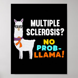 Póster Sobreviviente de guerrero de esclerosis múltiple P