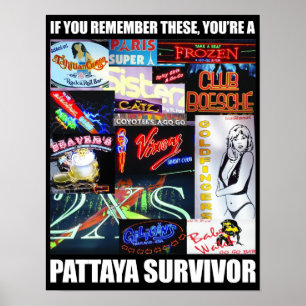 Póster Sobreviviente de Pattaya