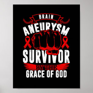 Póster Sobreviviente De Sensibilización Por Dios Grace Re