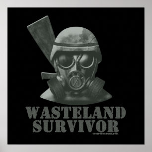 Póster Sobreviviente de Wasteland