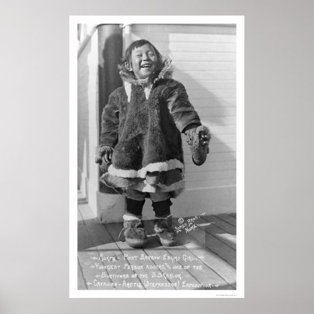 Póster Sobreviviente del desastre de Karluk en 1914 (Frente)