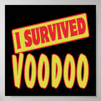 PÓSTER SOBREVIVIR A VOODOO