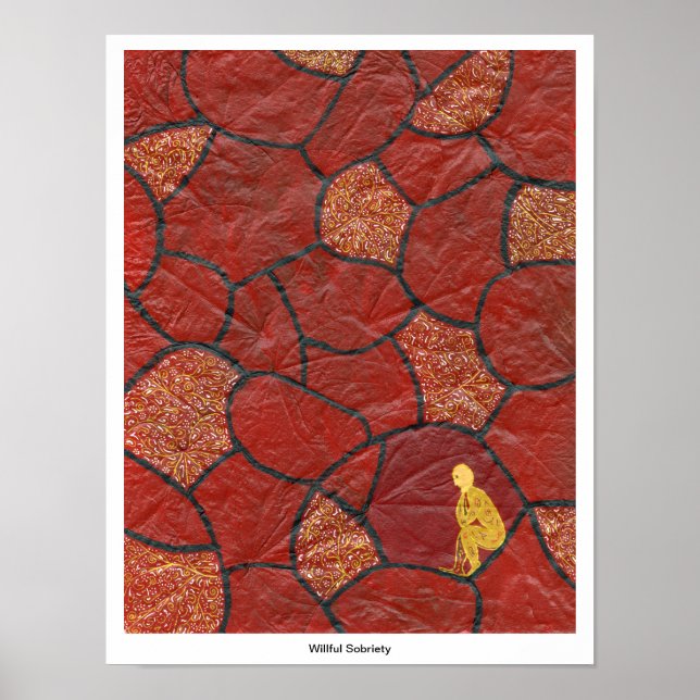 Póster Sobriedad voluntaria - Imprimir (Frente)