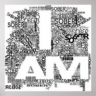 PÓSTER SOBRIO