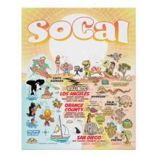 Póster SoCal medio