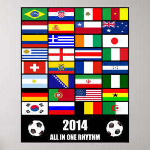 Póster Soccer 2014