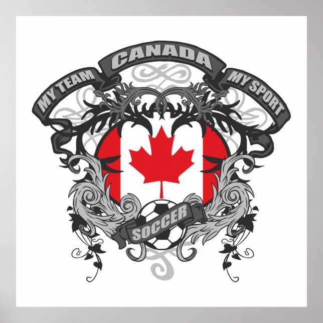 Póster Soccer Canada (Frente)