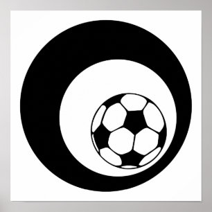 Póster soccer circles